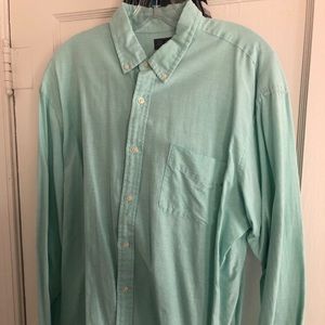Teal Button Down Arizona